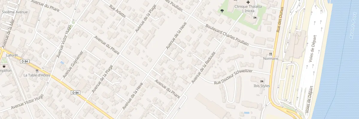 Plan du 98 Av de la Hève à Ouistreham