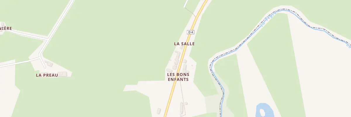 Plan du 5155 La Salle à Avessé