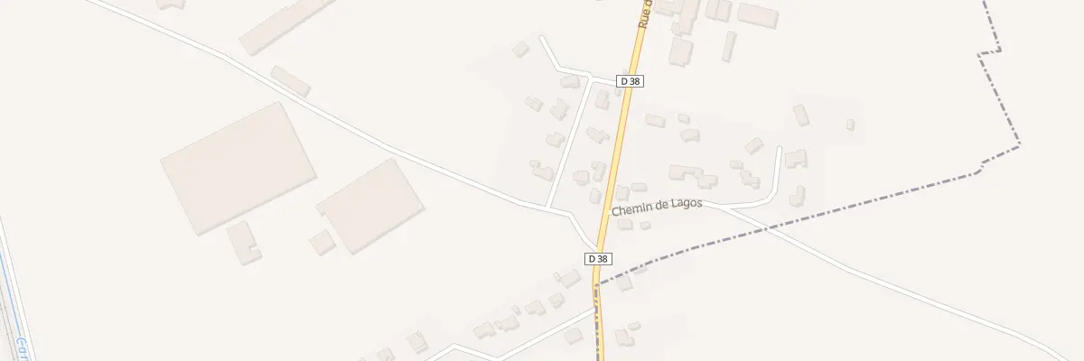 Plan du 1 Lot Les Platanes à Boeil-Bezing