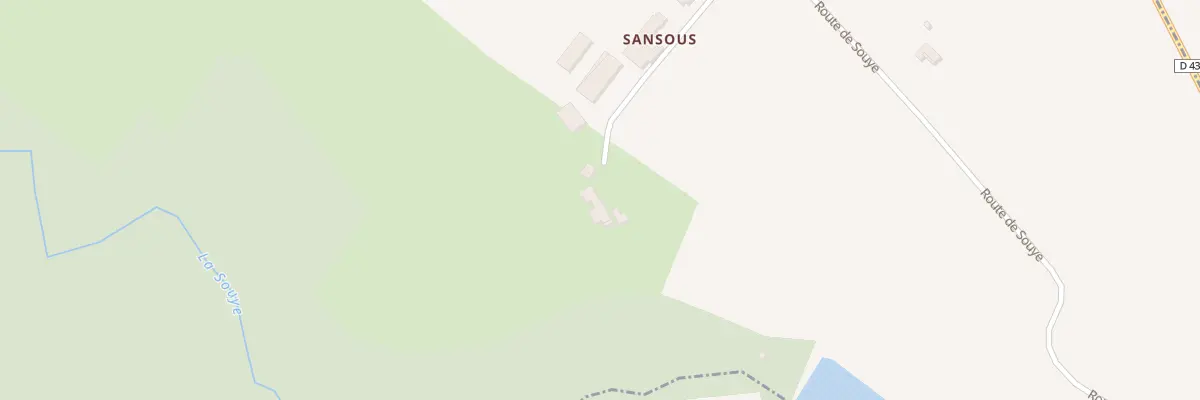 Plan du 2 Imp de Sansous à Barinque