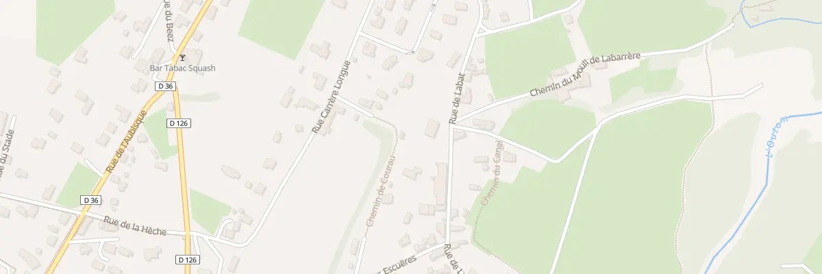 Plan du 53 Rue de Labat à Asson