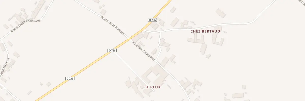 Plan du 33 Rue du Maine Imbert à Juillac-le-Coq