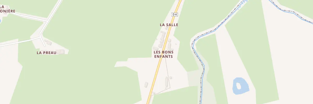 Plan du 5152 La Salle à Avessé