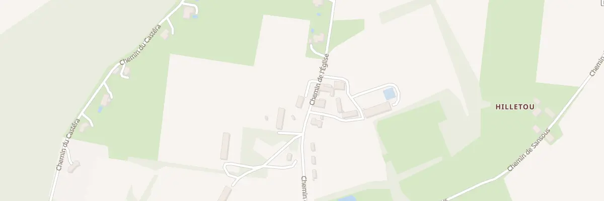 Plan du 8 Che de l’Eglise à Baliracq-Maumusson