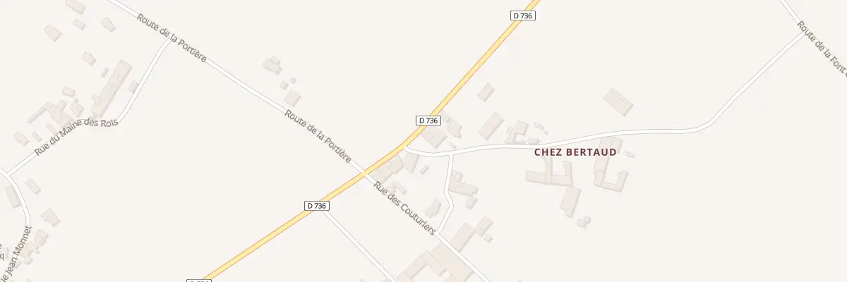 Plan du 7 Rte de Chez Bertaud à Juillac-le-Coq