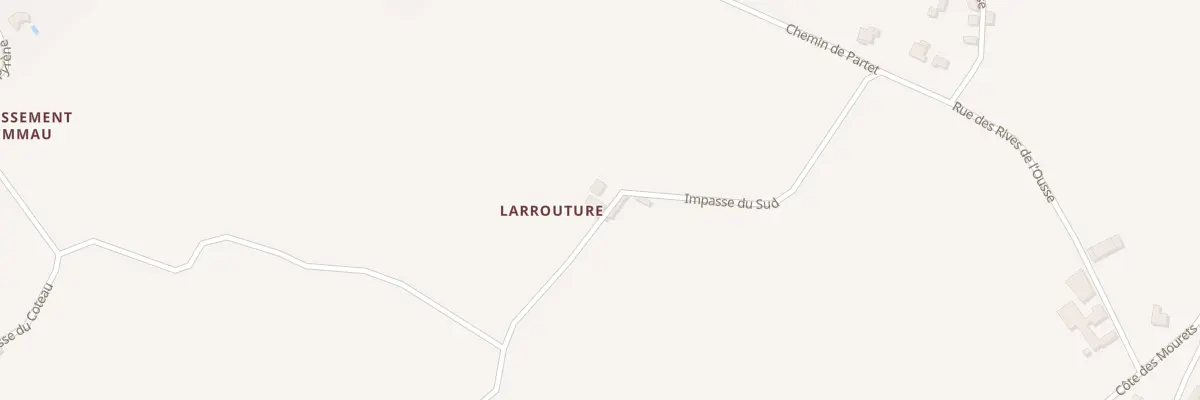 Plan du 22 Imp du Sud à Artigueloutan