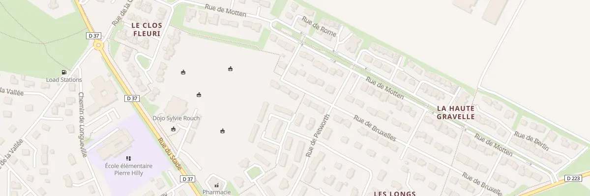 Plan du 6 Rue de Bruxelles à Ranville
