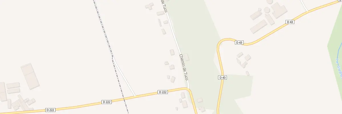 Plan du 115 Che Tuco à Escoubès