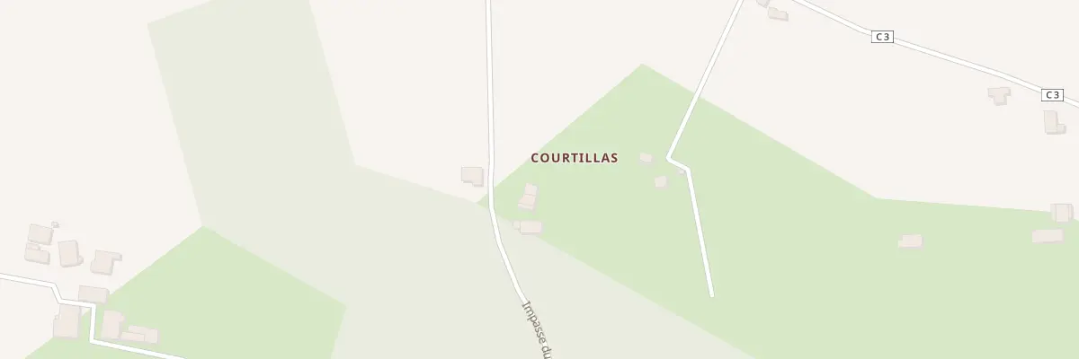Plan du 315 Imp du Courtillas à Maransin