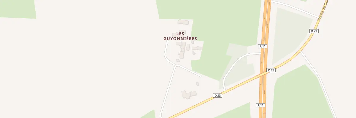 Plan du 349 Les Guyonnieres à La Chapelle-d’Aligné