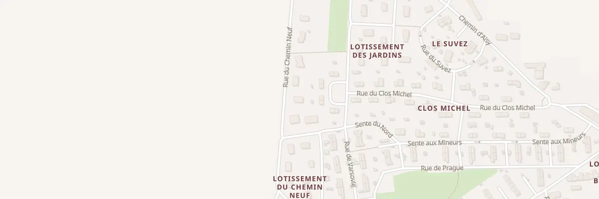 Plan du 18 Rue du Chemin Neuf à Potigny