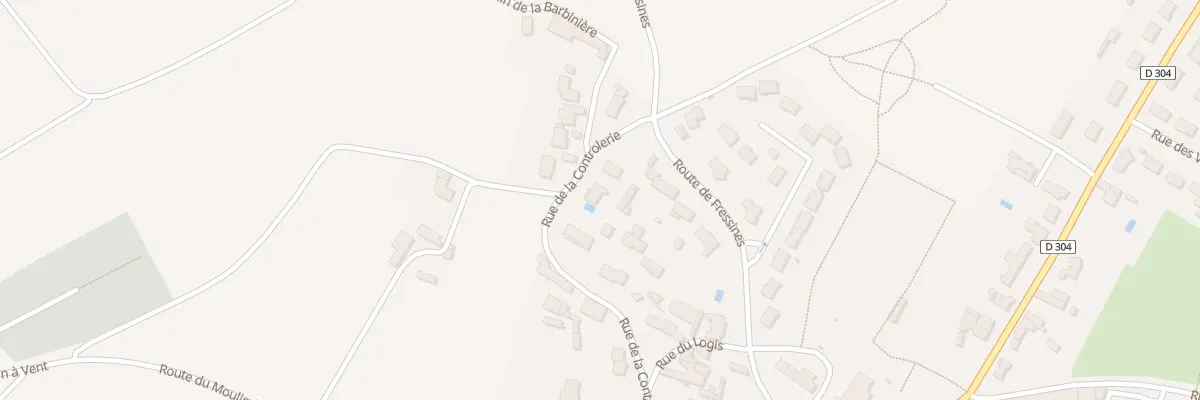 Plan du 24 Rue de la Controlerie à Aigondigné