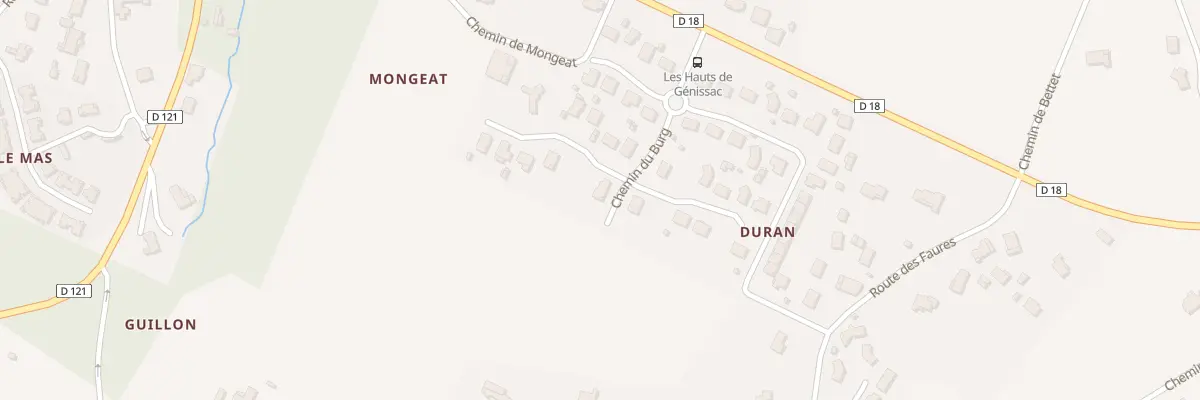 Plan du 22 Res Les Hauts de Genissac à Génissac