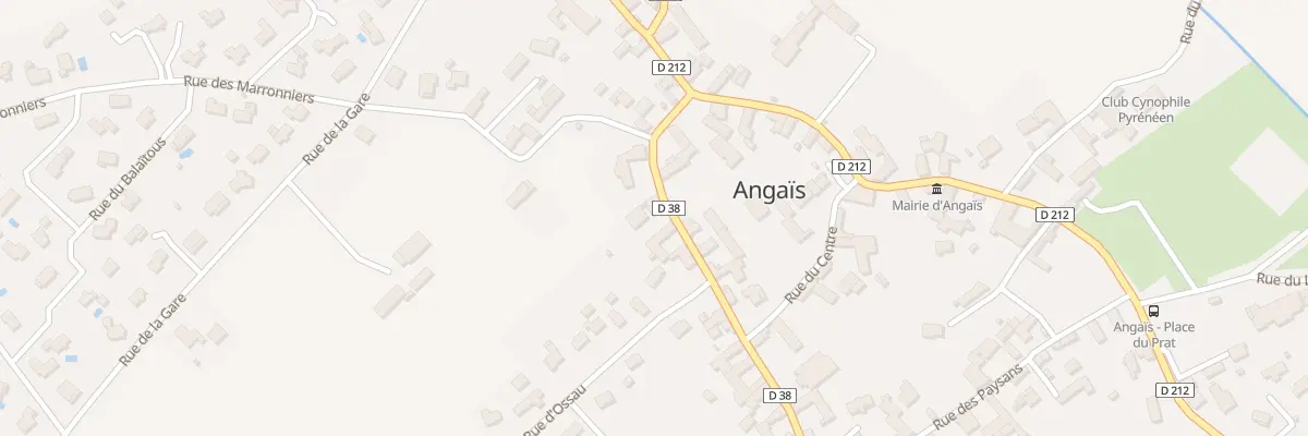 Plan du 6 Rue des Pyrénées à Angaïs