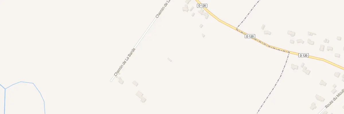 Plan du 20 Rte de Savignac à Galgon