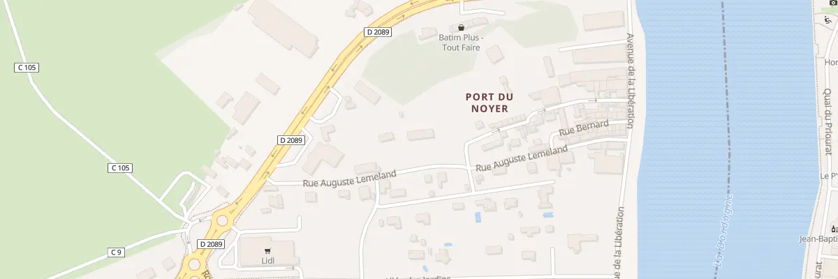 Plan du 18 Rue Auguste Lemeland à Arveyres