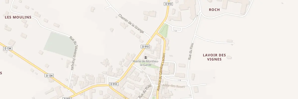 Plan du 5 Av de la République à Montlieu-la-Garde