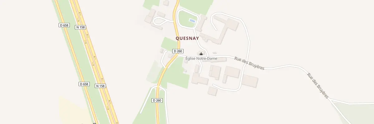 Plan du 2 Rue des Bruyères à Estrées-la-Campagne