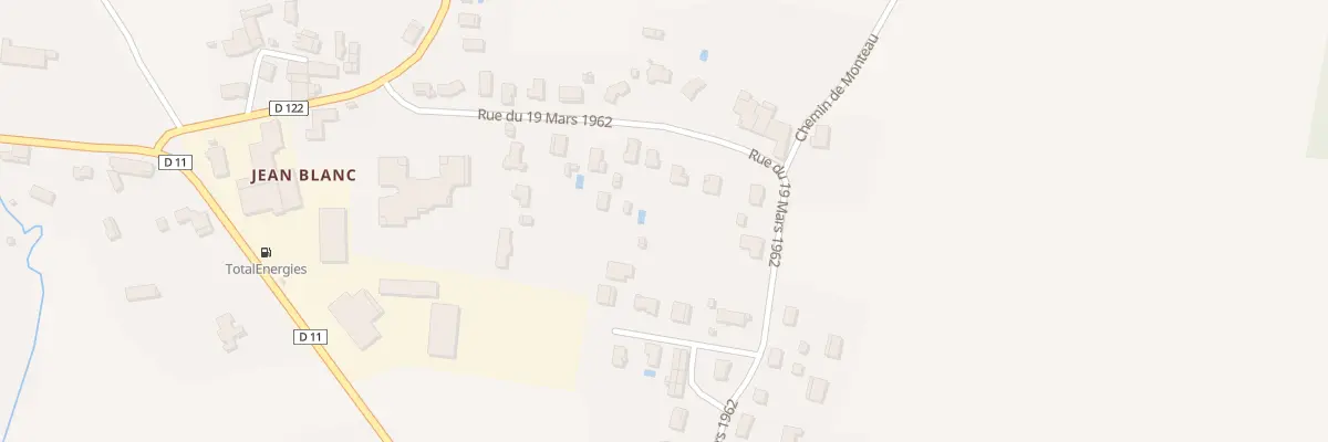 Plan du 19 Rue du 19 Mars 1962 à Targon