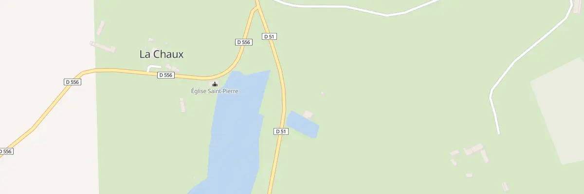 Plan du 32 Allee de la Chaux à La Chaux