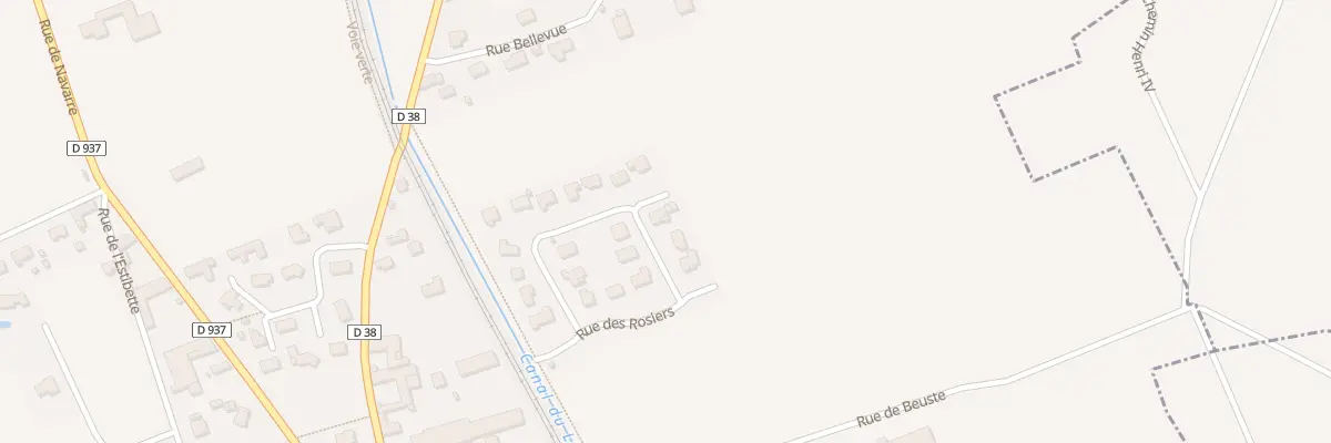 Plan du 6 Rue des Lilas à Baudreix