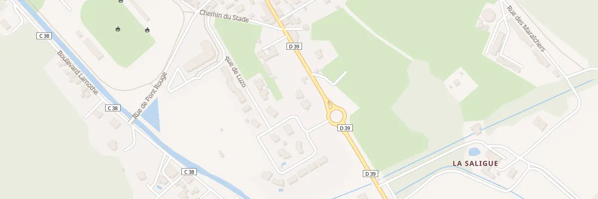 Plan du 6 Rue du Camp de Mestade à Aire-sur-l’Adour