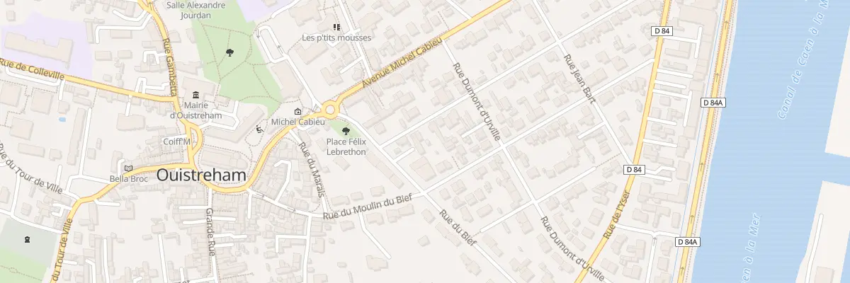 Plan du 6 Rue de l’Union à Ouistreham