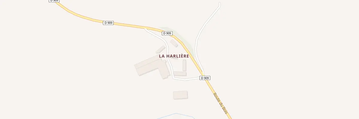 Plan du 23 La Harliere à La Lande-de-Lougé