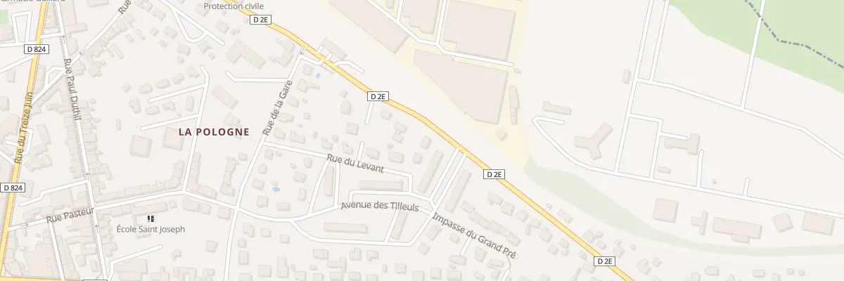 Plan du 16 Bd de la Gare à Aire-sur-l’Adour