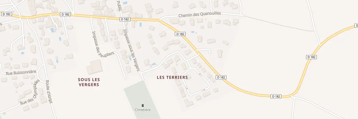 Plan du 1 Rue des Terriers à Sainte-Néomaye