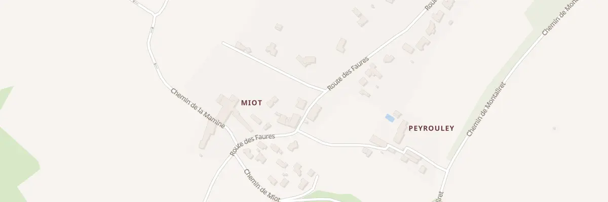 Plan du 394 Miot à Génissac