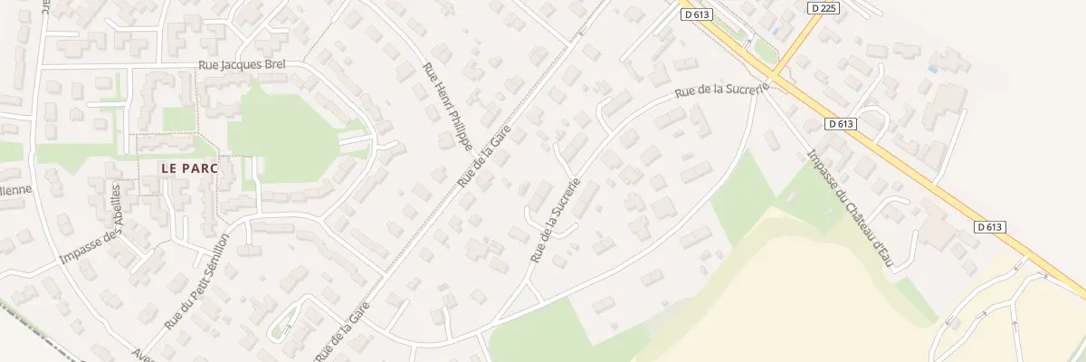 Plan du 13 Cité de la Sucrerie à Cagny