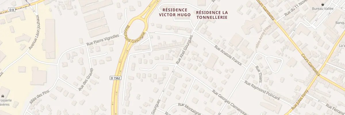 Plan du 53 Rue Abel Gourgues à Langon