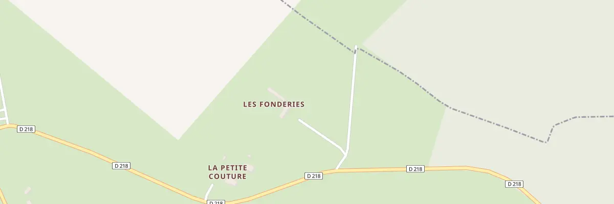 Plan du 33 Imp des Fonderies à Montreuil-au-Houlme