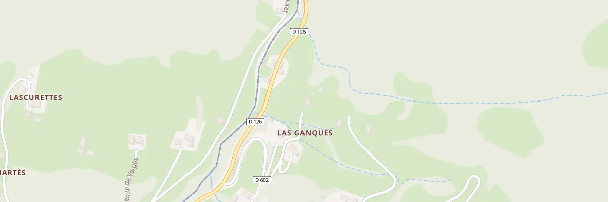 Plan du 5064 Las Ganques à Ferrières