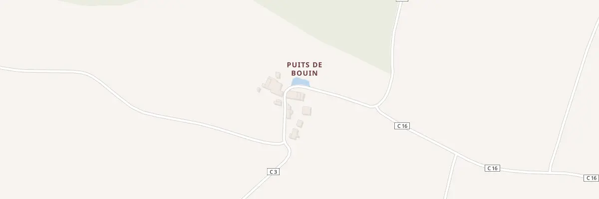 Plan du 1 Le Puy de Bouin à Ensigné