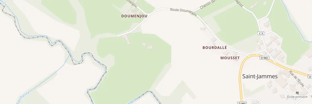 Plan du 3 Che Biacabé à Saint-Jammes