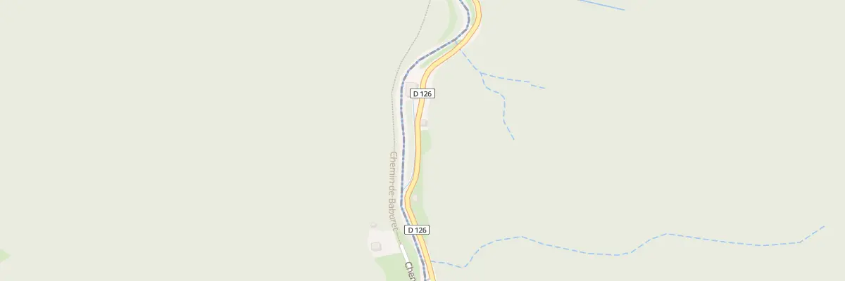 Plan du 39 Rte du Col du Soulor à Ferrières