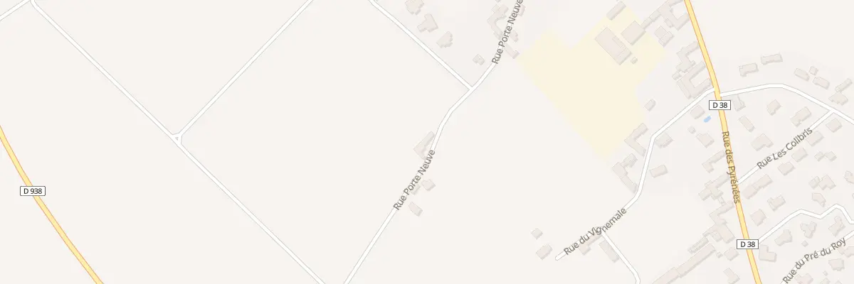 Plan du 30 Rue Porte Neuve à Angaïs