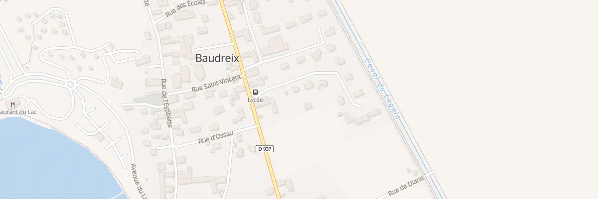 Plan du 6 Rue des Edelweiss à Baudreix