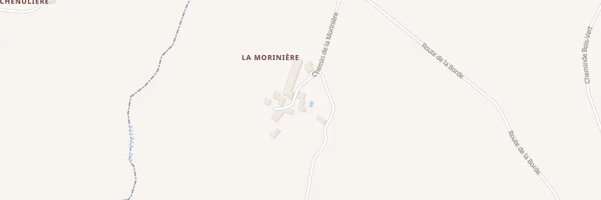 Plan du 1 Che de la Morinière à Beaulieu-sous-Parthenay