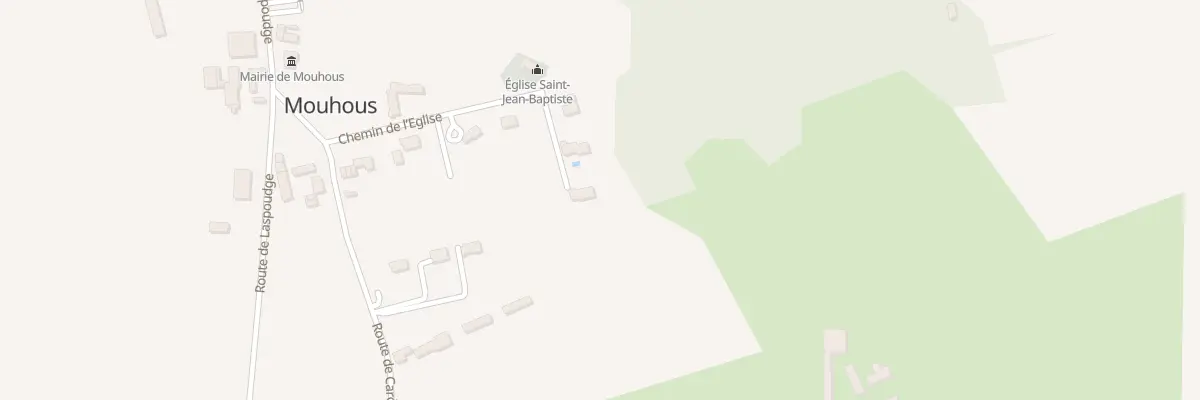 Plan du 9420 L’Eglise à Mouhous