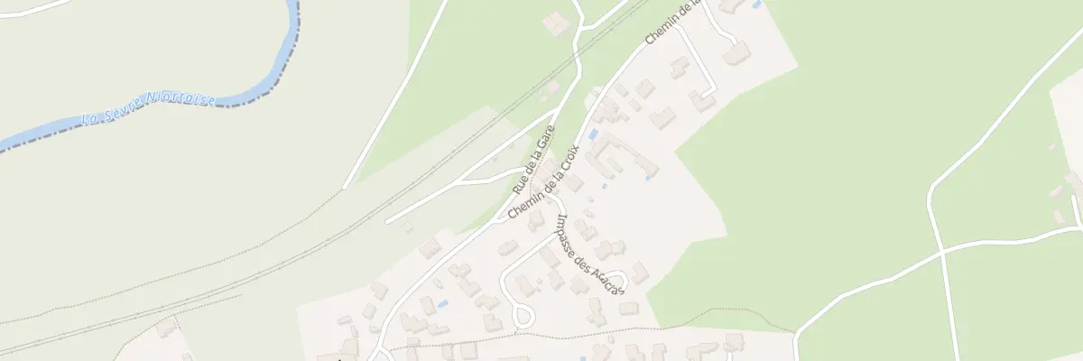 Plan du 1 Che de la Croix à Sainte-Néomaye