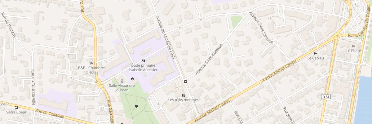 Plan du 53 Av du Maréchal Foch à Ouistreham