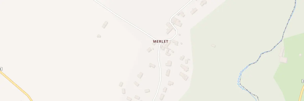 Plan du 27B Merlet à Espiet