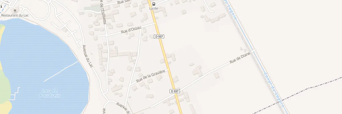 Plan du 21 Rue des Pyrénées à Baudreix