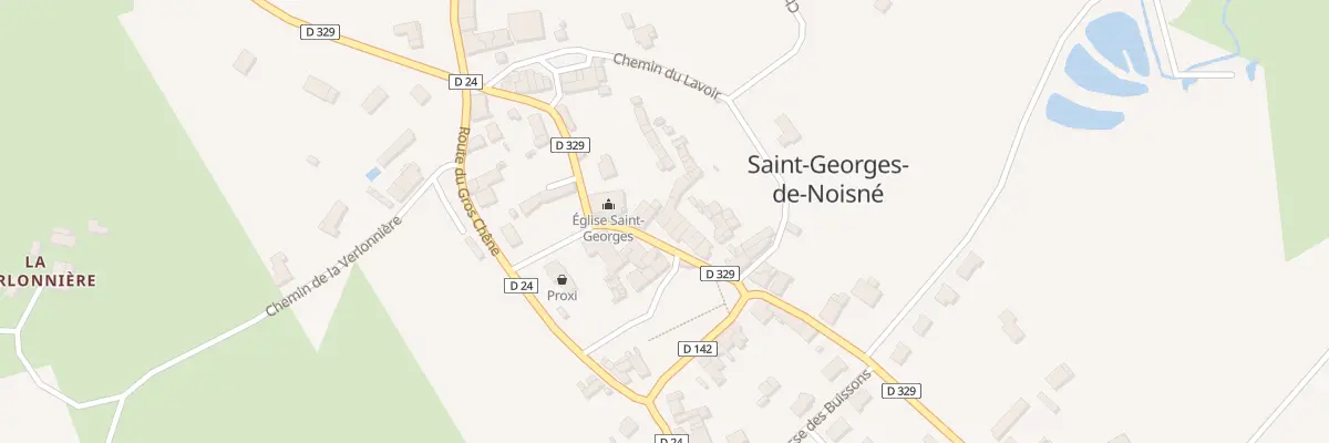 Plan du 7 Rue du Soleil Couchant à Saint-Georges-de-Noisné