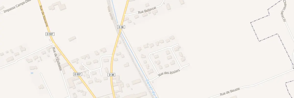Plan du 11 Rue des Glycines à Baudreix