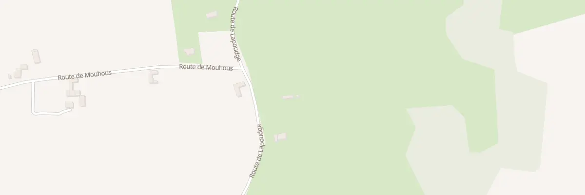 Plan du 625 Rte de Lapoudge à Taron-Sadirac-Viellenave