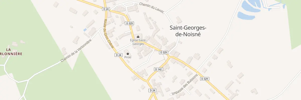 Plan du 2 Pl des Tilleuls à Saint-Georges-de-Noisné